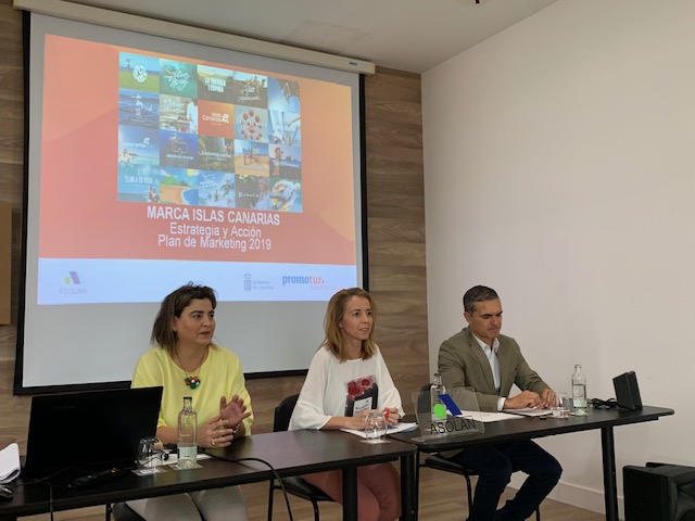 ASOLAN y Promotur presentan a los profesionales del sector la estrategia de la Marca Islas Canarias y el Plan de Marketing para 2019